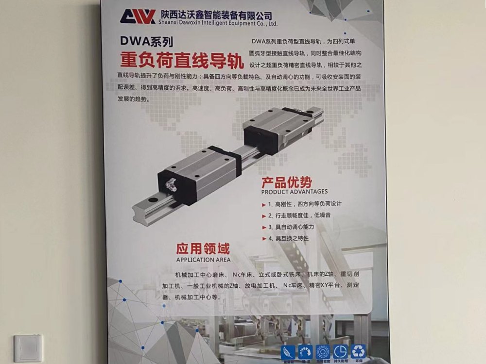 DWA重負(fù)荷直線導(dǎo)軌展板
