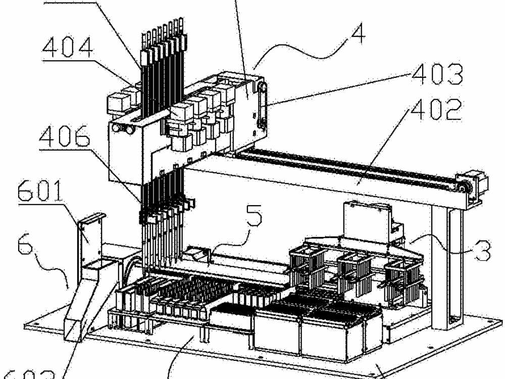 核酸檢測設(shè)備結(jié)構(gòu)原理圖